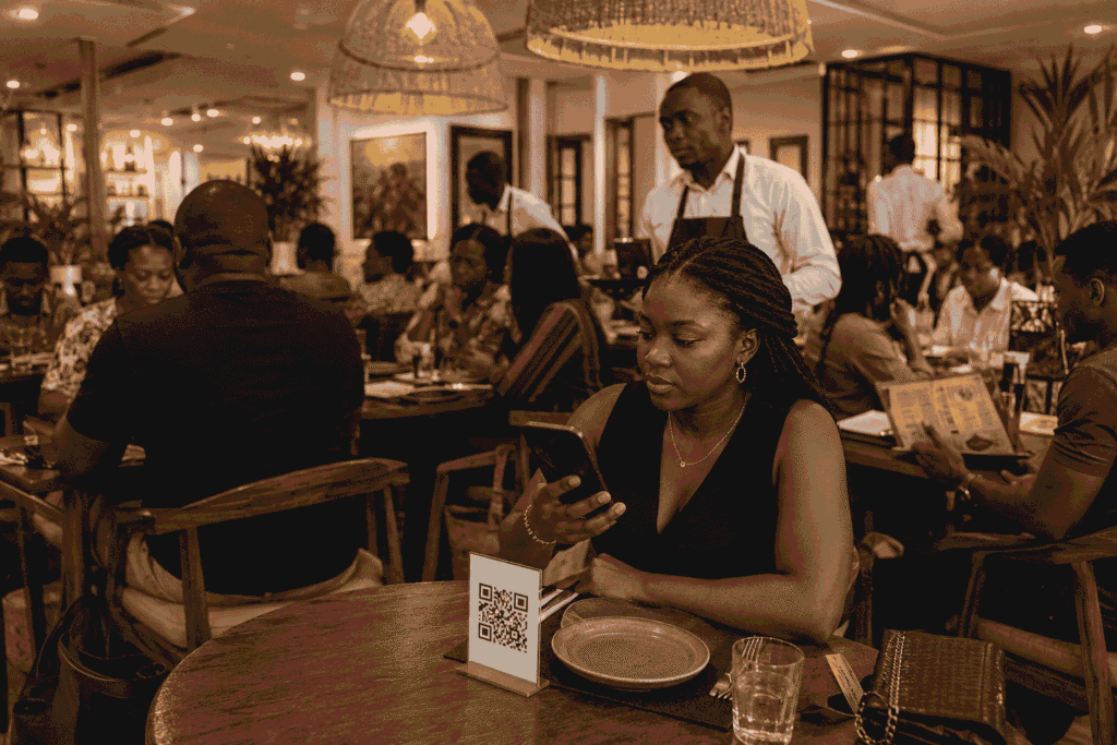 Digital menu Lagos solving price change and dirty menu problems