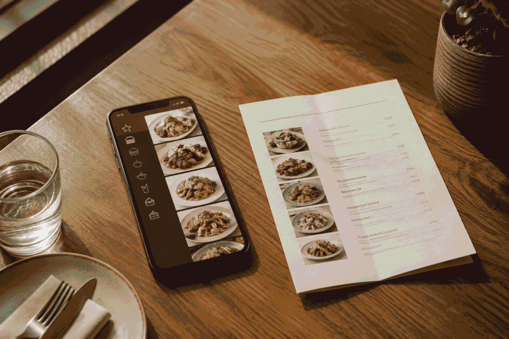What is a digital menu Lagos restaurants use instead of paper